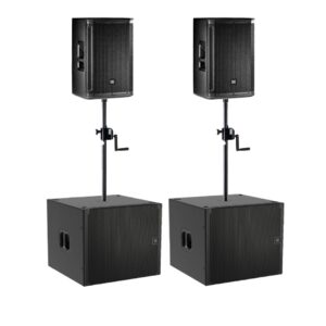 JBL SRX812P Geluidset 3 actief