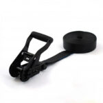 Spanband (35mm) met ratel 3 meter zwart (2500 KG)