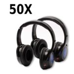 Silent Disco koptelefoon set (50x)
