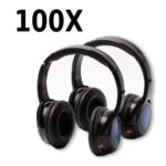 Silent Disco koptelefoon set (100x)