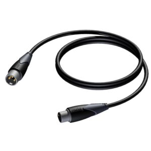 XLR kabel 3-polig (1,5 meter)