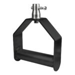 Downrigger single WLL 100 kg (Prolyte half spigot) zwart