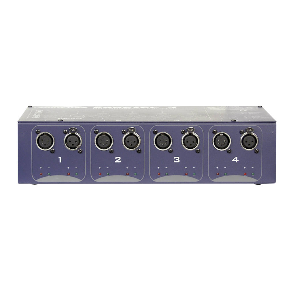 Showtec Splitter booster 4 weg