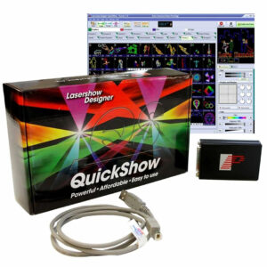 Pangolin Quickshow 3 Laser software + laptop