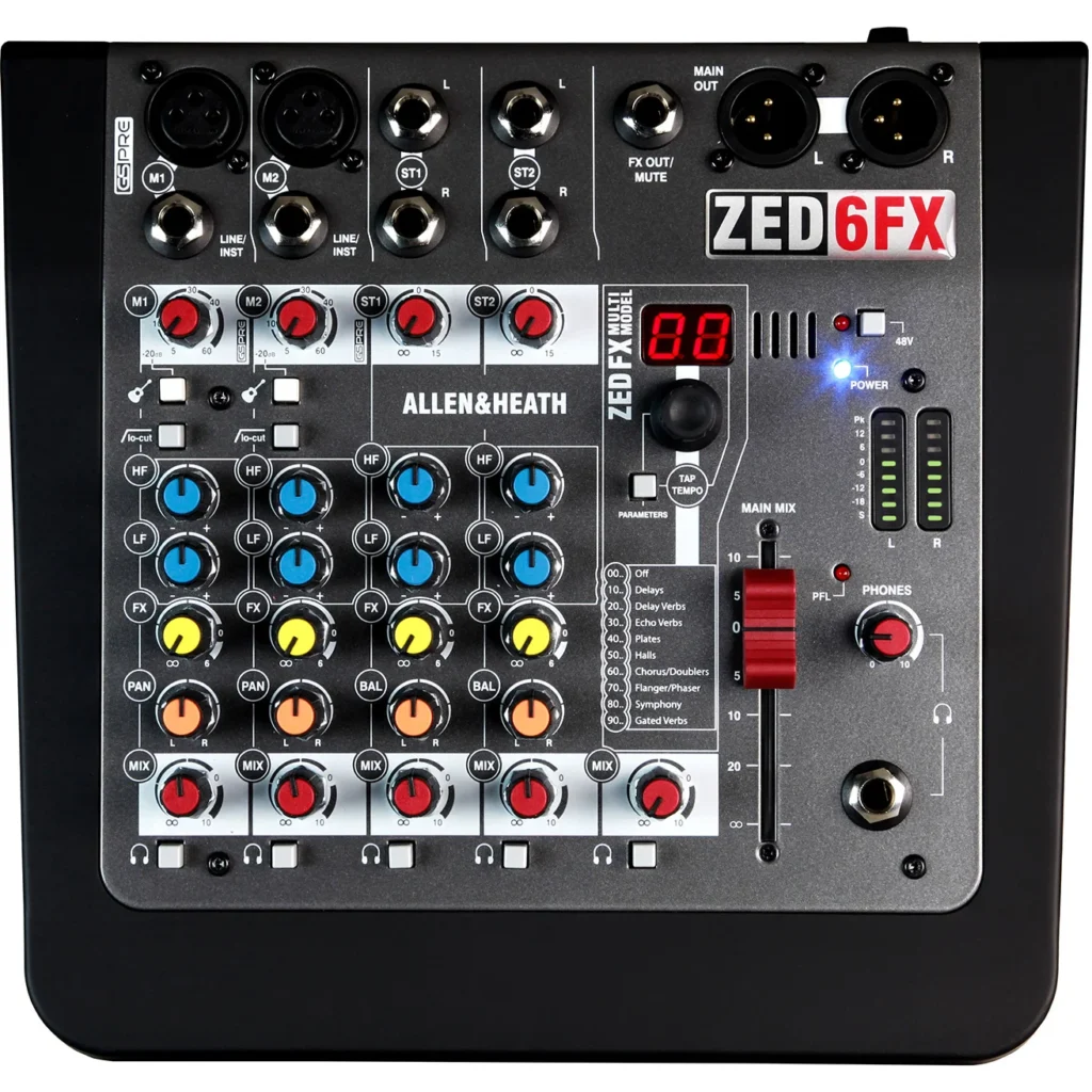 Allen & Heath ZED6FX mengtafel