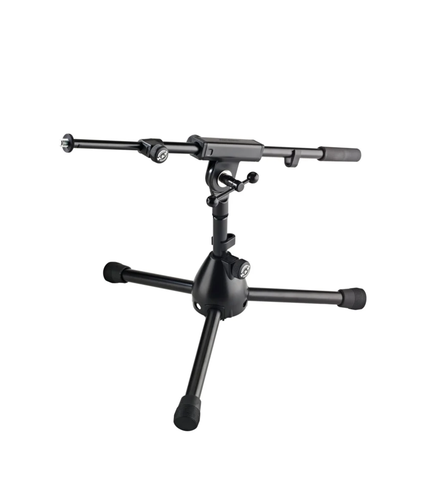 K&M 25950 Microfoon statief zwart (drum)