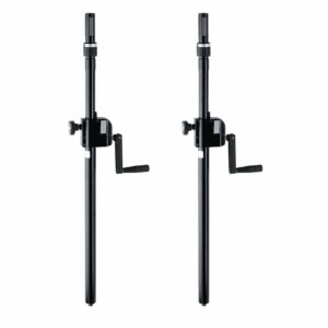 K&M tussenpaal (21340) M20 wind-up SET 2x (verstelbaar hoogte: 92 tot 152 cm)