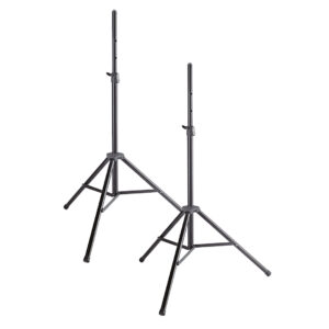 K&M luidsprekerstatieven (21435) SET 2x statief+draagtas zwart