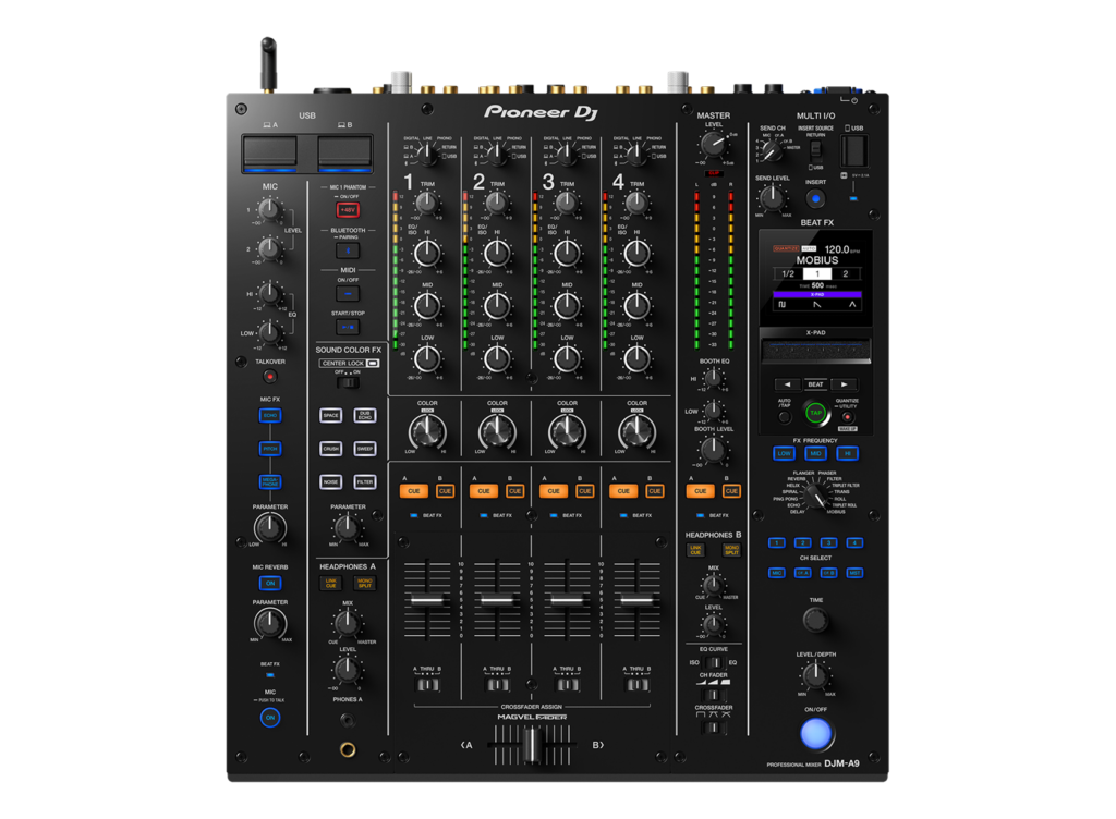 Pioneer DJM-A9 Mengpaneel