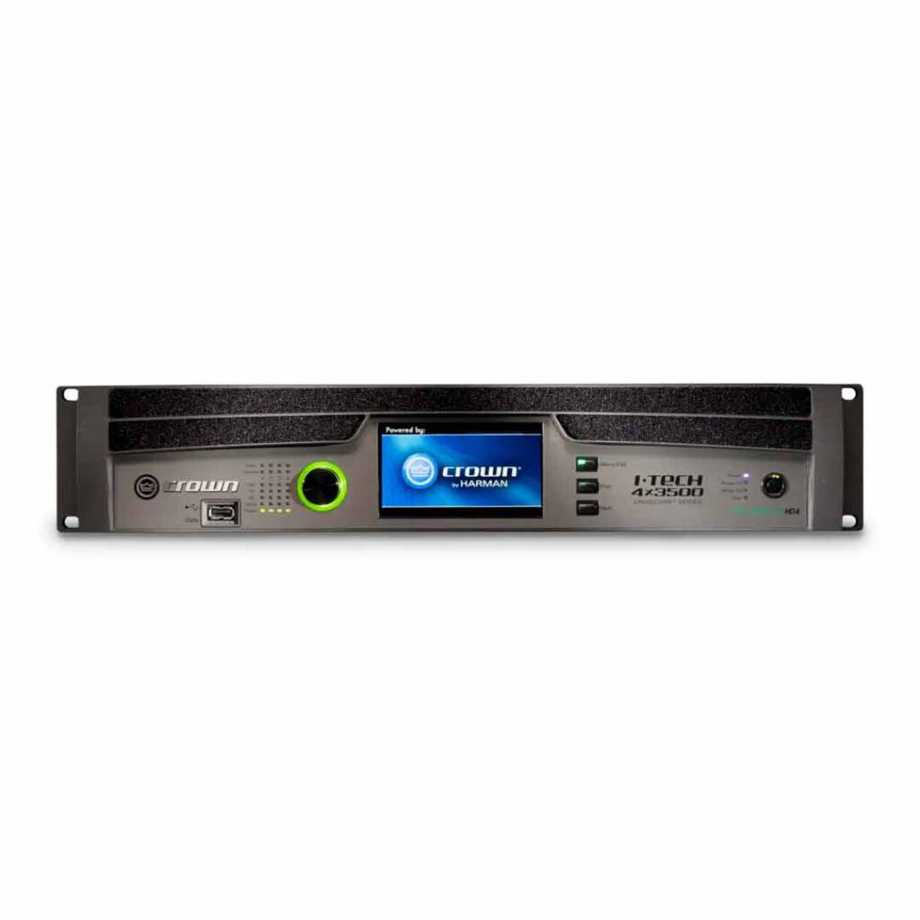 CROWN ITECH 4x 3500HD versterker
