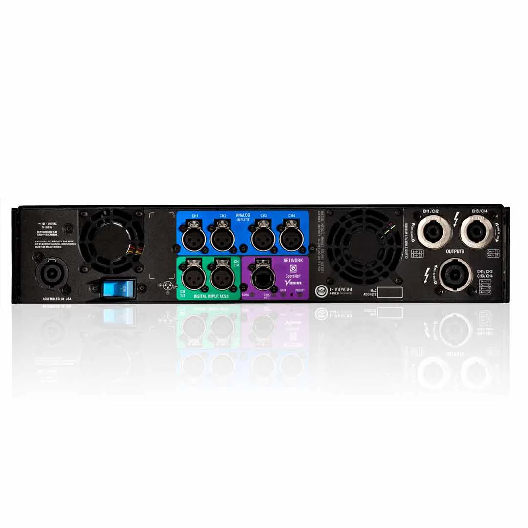 CROWN ITECH 4x 3500HD versterker - Afbeelding 2