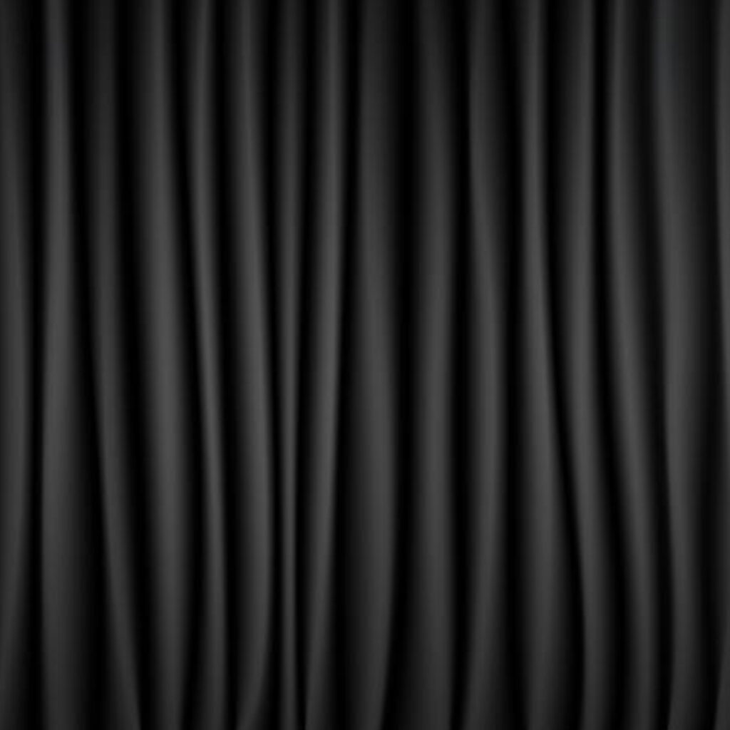 Backdrop zwart (6 x 3 meter)