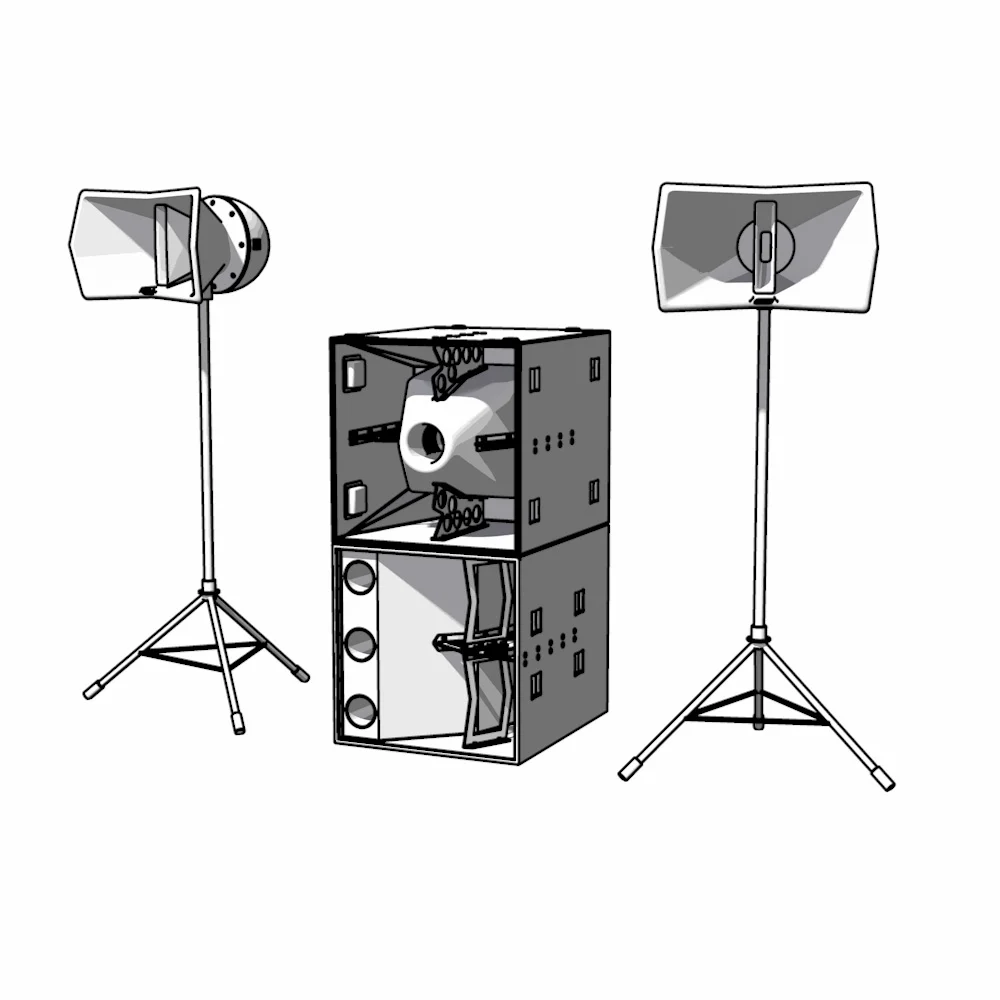 Void AirVantage QXL 2 geluidset (2x AirVantage + 1x Nexus XL + 1x Nexus Q) tot 200 personen