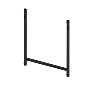 H-downrigger zwart (Prolyte koppelingen)
