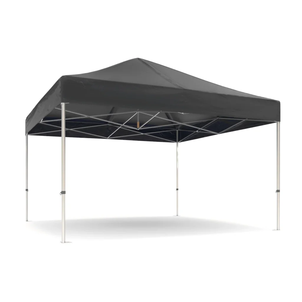Easy up tent 400x400 cm zwart
