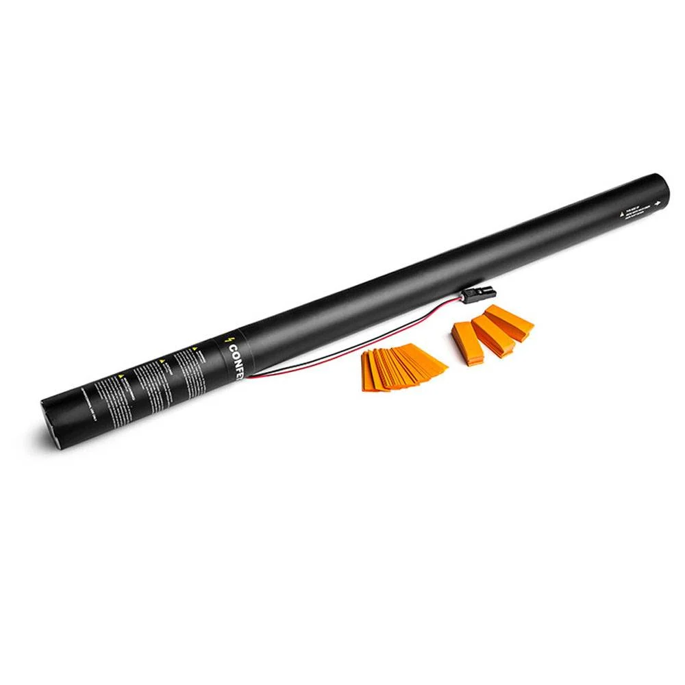 MAGICFX Electric Cannon (80 cm) Confetti Rectangles 55x17mm BIODEGRADABLE Orange