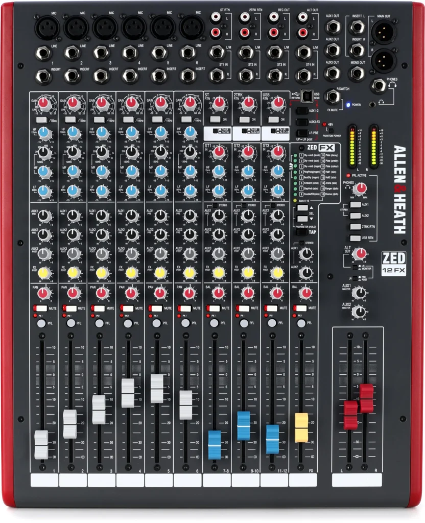 Allen & Heath ZED12 FX mengtafel