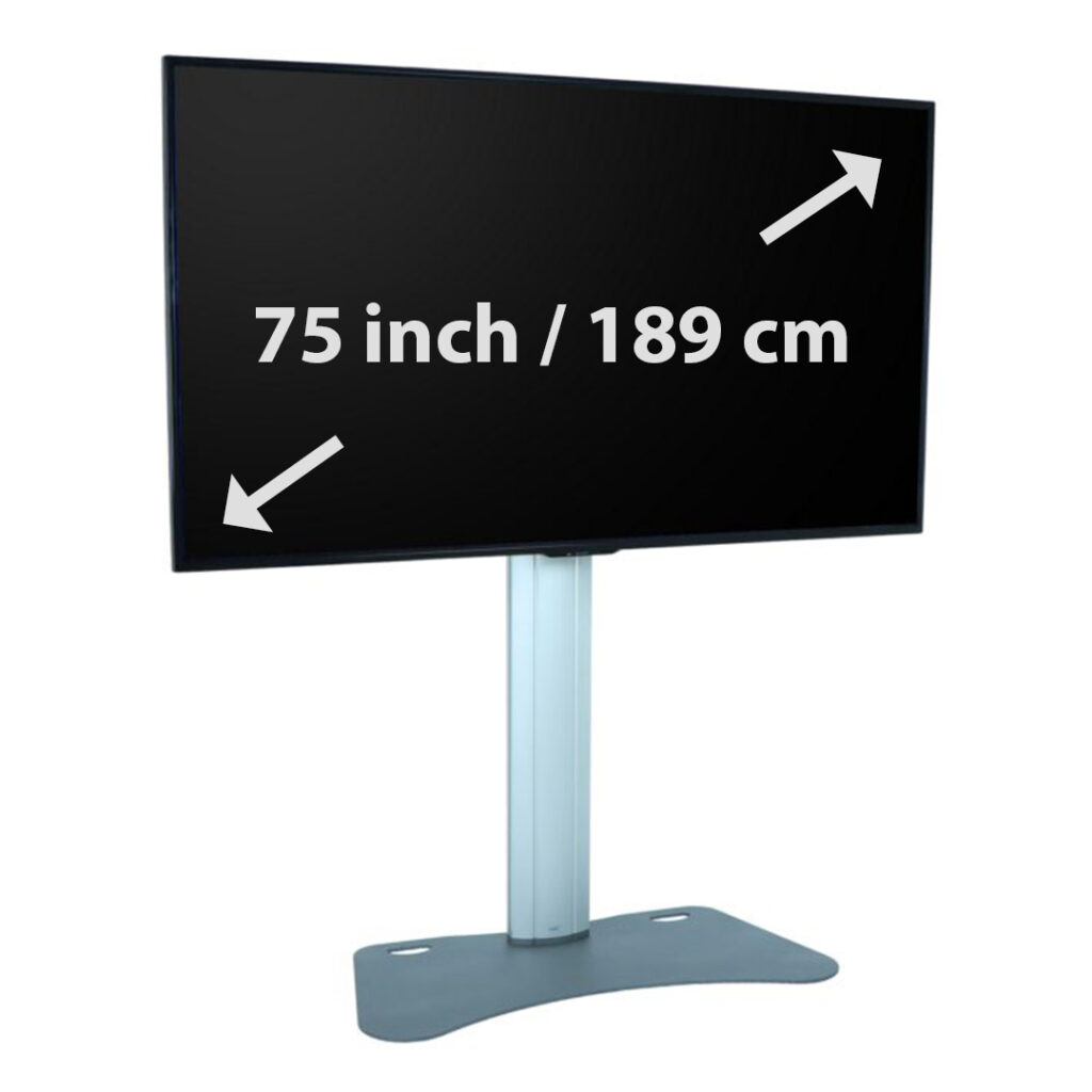 75 inch TV op statief