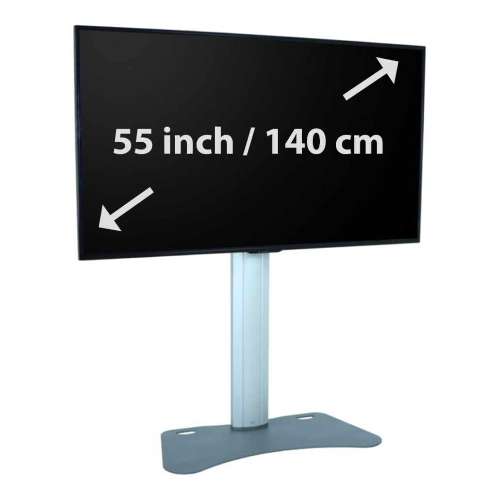 55 inch TV op statief