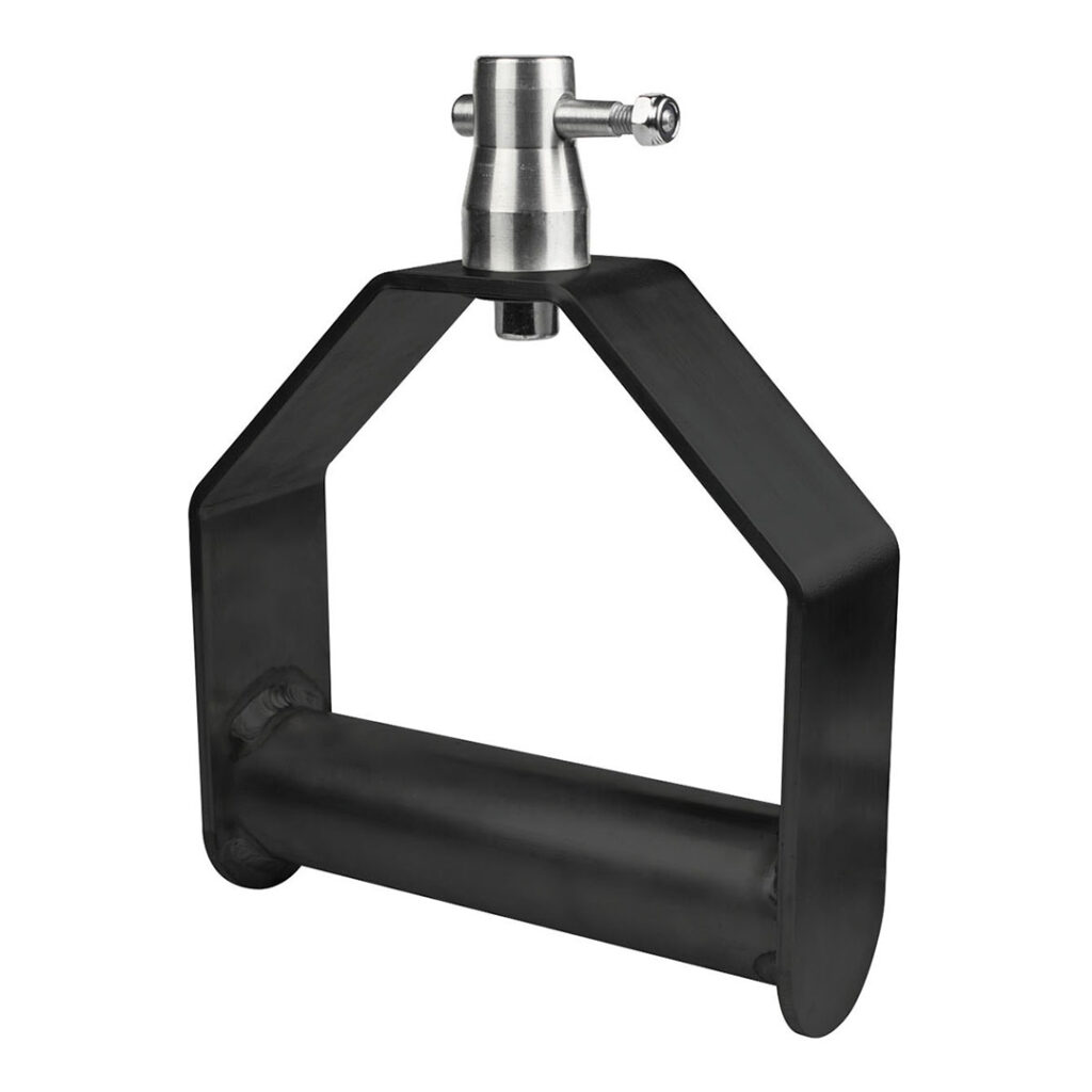 Downrigger single WLL 100 kg (Prolyte half spigot) zwart