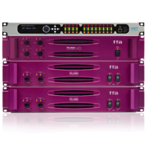 Funktion One versterker set (2x FFA10000, 1x FFA8004, 1x NST D48X)