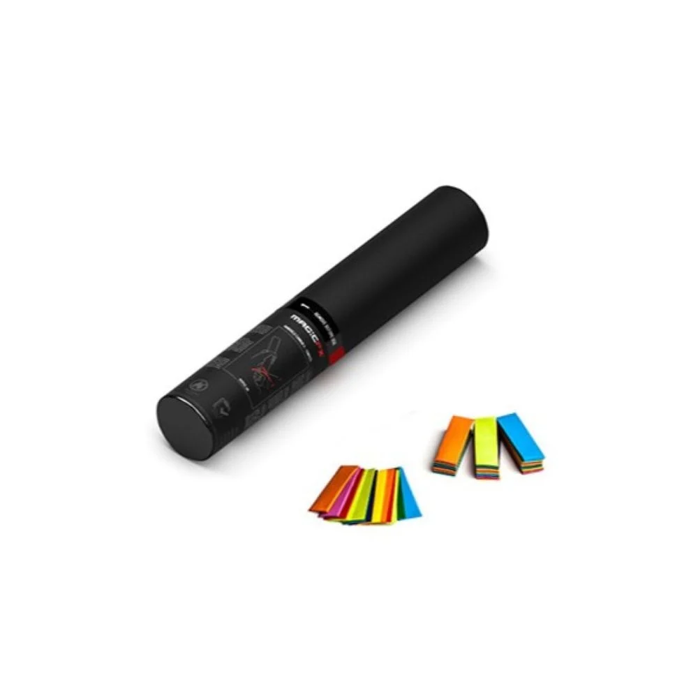 MAGICFX Handheld Cannon (28 cm) Confetti Rectangles 55x17mm BIODEGRADABLE Multicolour