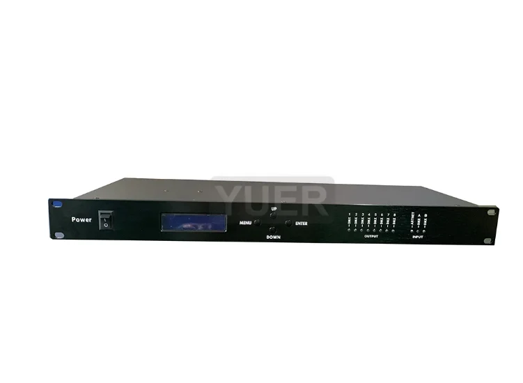 RACK ARTNET Node 8x universe (4096 channel) XLR 3-polig