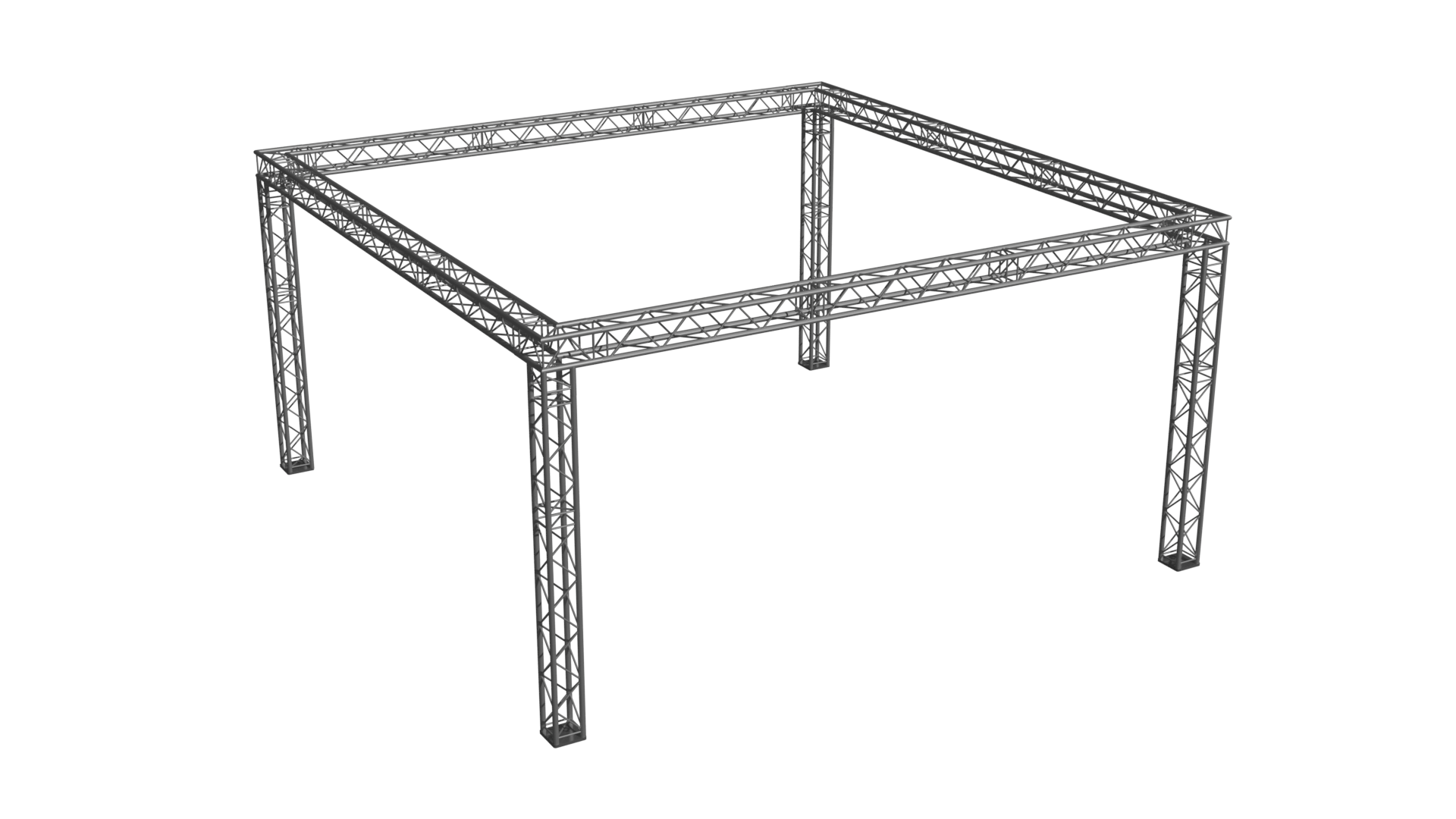 Truss carré Prolyte H30V 400x400x300 cm (LxBxH) zwart