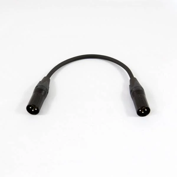 Verloopkabel 1x XLR Male -> 1x XLR Male (25 cm)