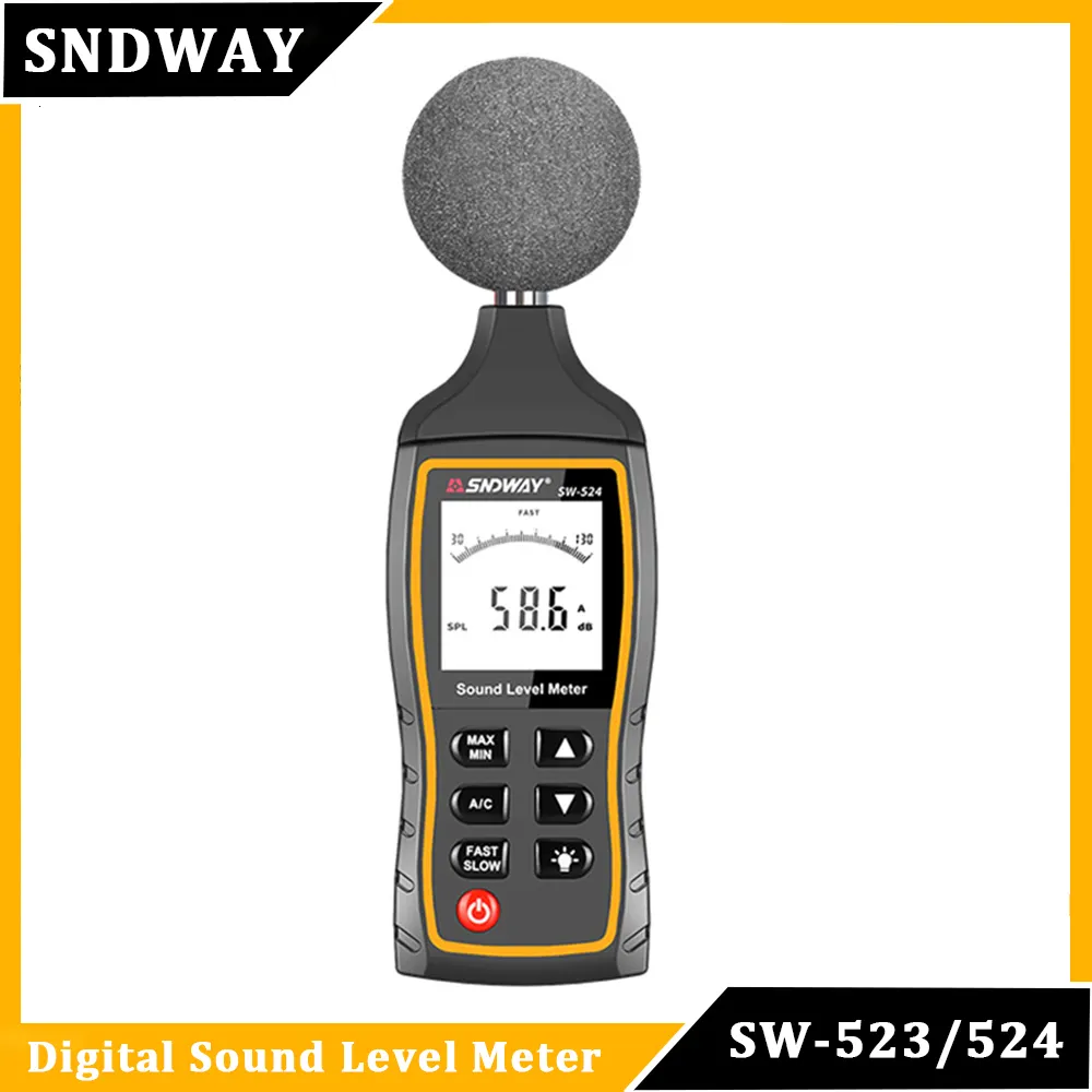 Decibelmeter digitaal SNDWAY SW-524 - Afbeelding 2